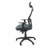 Sedia Ufficio con Poggiatesta Jorquera Piqueras y Crespo ALI600C Grigio Grigio scuro