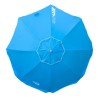 Ombrellone Aktive Azzurro Ø 200 cm 200 x 200 x 200 cm 200 x 198,5 x 200 cm UV50 (6 Unità)