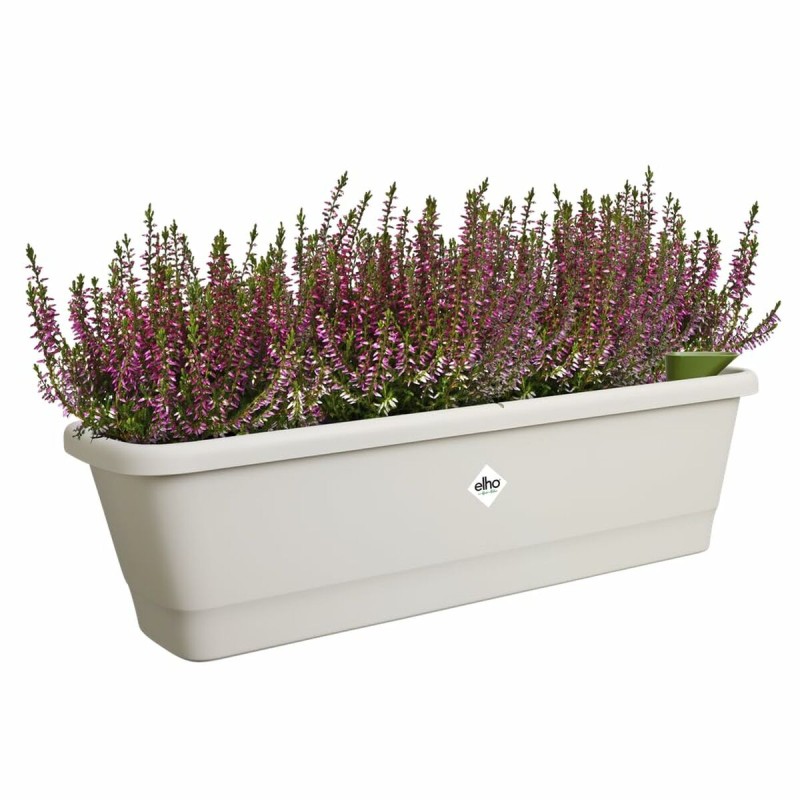 Vaso Elho Bianco 20 x 65 x 17 cm Grigio Plastica Quadrato Vaso Elho Bianco 20 x 65 x 17 cm Grigio Plastica Quadrato