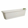 Vaso Elho Bianco 20 x 65 x 17 cm Grigio Plastica Quadrato