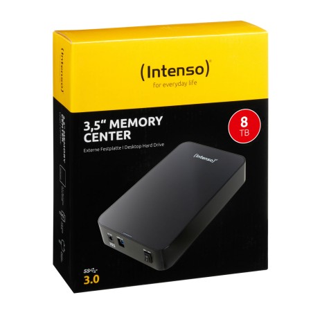 Hard Disk Esterno INTENSO 6031516 8 TB Nero