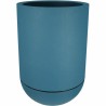 Vaso Riviera Bianco Ø 40 cm Plastica Rotondo