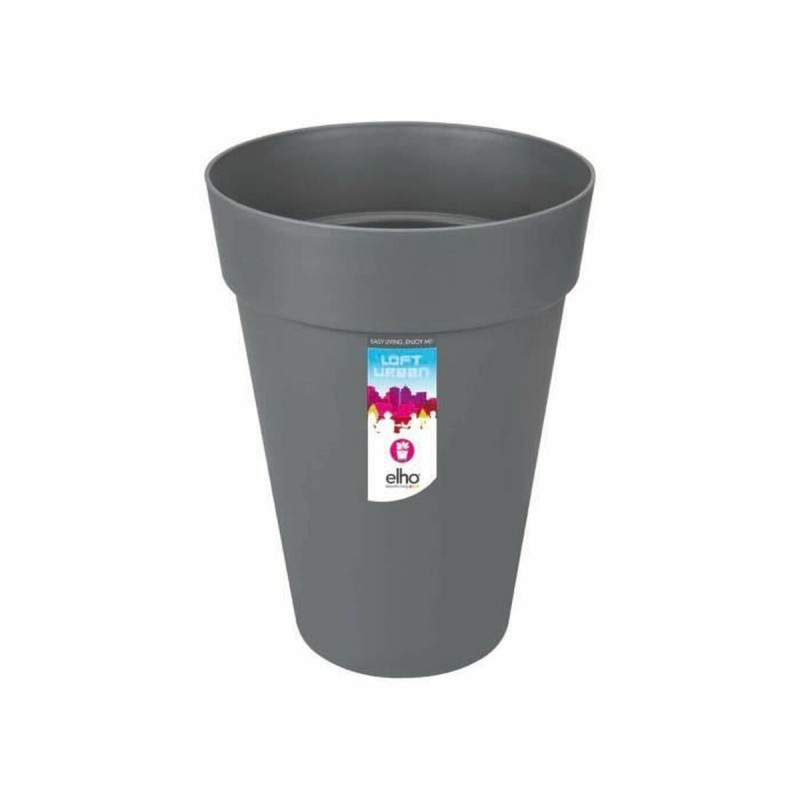 Vaso Elho Grigio Ø 42 cm Plastica Vaso Elho Grigio Ø 42 cm Plastica