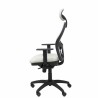 Sedia Ufficio con Poggiatesta Jorquera Piqueras y Crespo BALI40C Grigio Grigio chiaro