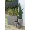 Vaso Home ESPRIT polipropilene Rattan 83 x 22 x 65 cm