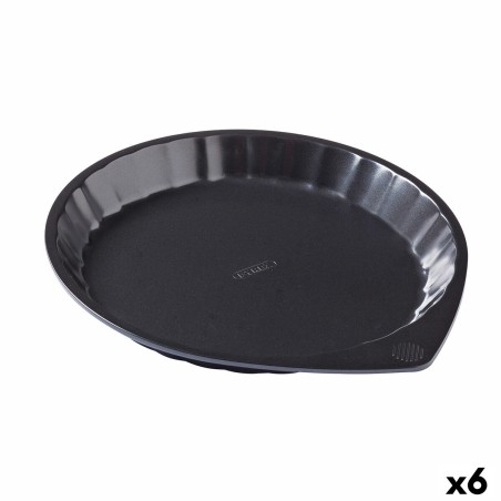 Stampo per Torte Pyrex Magic Nero Metallo Piano Rotondo Ø 27 cm 6 Unità