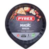 Stampo per Torte Pyrex Magic Nero Metallo Piano Rotondo Ø 27 cm 6 Unità