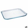 Stampo Rettangolare Pyrex Classic Vidrio Trasparente Vetro 33 x 27 x 2 cm Piano (6 Unità)