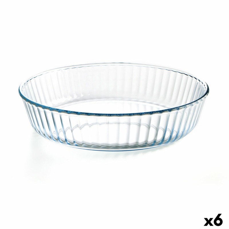 Stampo da Forno Ô Cuisine Rotondo 26 x 26 x 5,9 cm Trasparente (6 Unità) Stampo da Forno Ô Cuisine Rotondo 26 x 26 x 5,9 cm Trasparente (6 Unità)