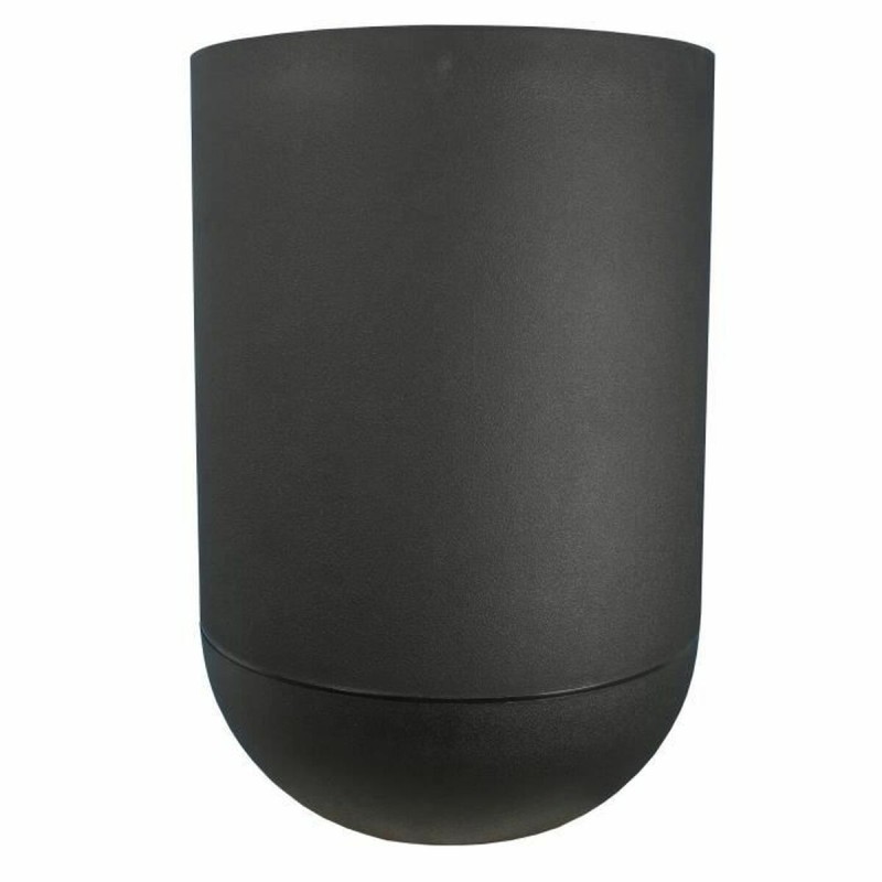 Vaso Riss Nero Ø 50 cm Plastica Rotondo Vaso Riss Nero Ø 50 cm Plastica Rotondo