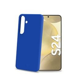 Custodia per Cellulare GALAXY S24 Celly CROMO1065BL Azzurro Nero