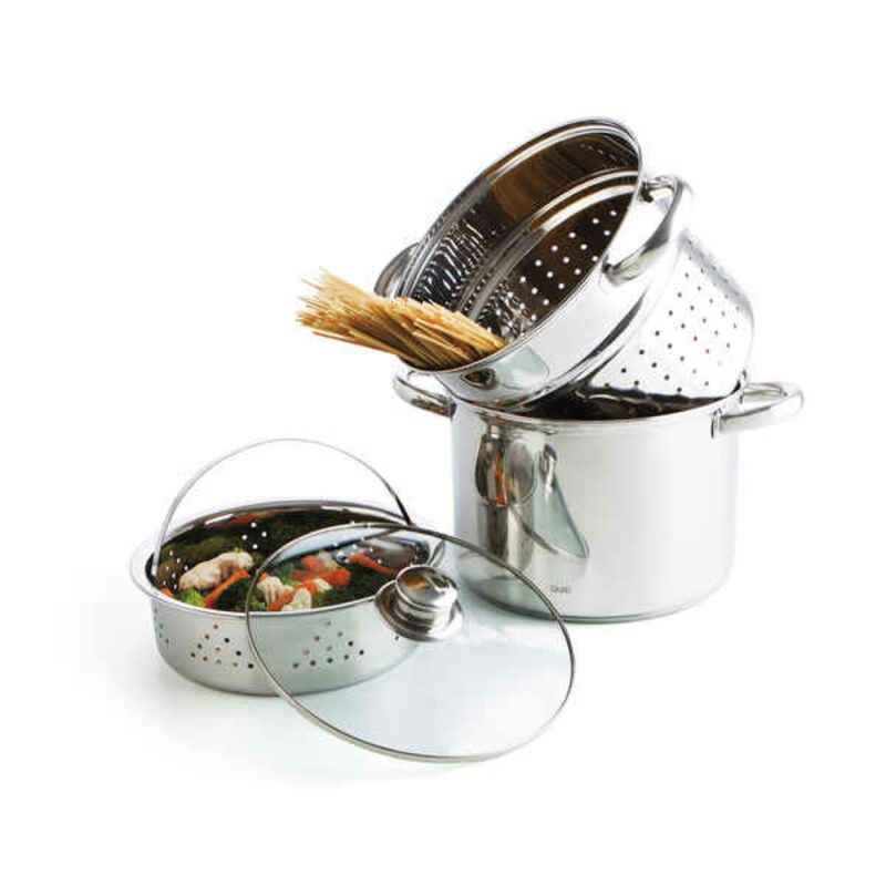 Batteria da Cucina Quid (3 pcs) Acciaio inossidabile Batteria da Cucina Quid (3 pcs) Acciaio inossidabile