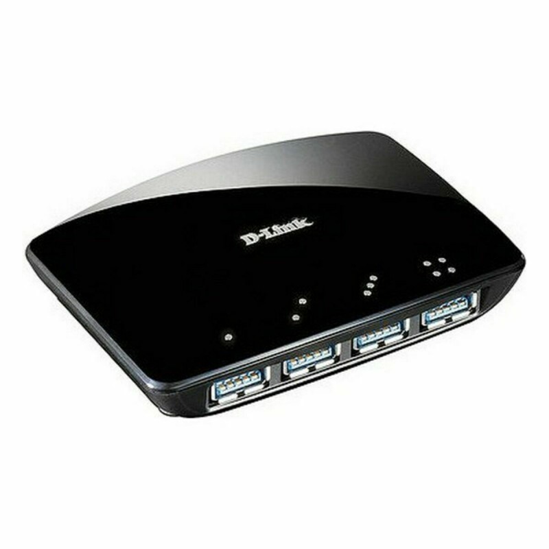 Hub USB D-Link DUB-1340/E Nero Hub USB D-Link DUB-1340/E Nero