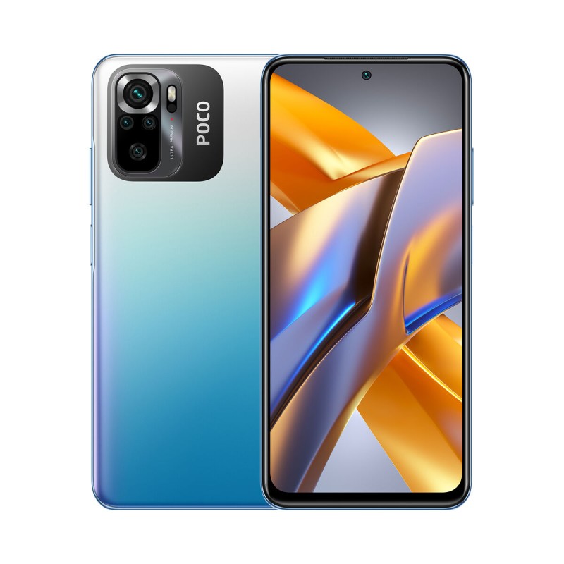 Smartphone Poco M5s 6,43" Octa Core 4 GB RAM 128 GB Azzurro