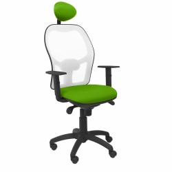 Sedia Ufficio con Poggiatesta Jorquera  Piqueras y Crespo BALI22C Verde Pistacchio