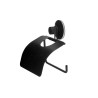 Portarotolo di Carta Igienica Berilo W3100-13P Nero Acciaio ABS 13,5 x 12 x 3 cm (12 Unità)
