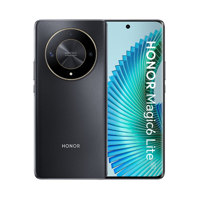 Smartphone Honor Magic6 Lite 5G 6,78" Octa Core 8 GB RAM 256 GB Nero Smartphone Honor Magic6 Lite 5G 6,78" Octa Core 8 GB RAM 256 GB Nero
