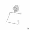 Portarotolo di Carta Igienica Berilo W3100-12B Acciaio ABS 12 x 14 x 3,5 cm (12 Unità)
