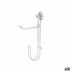 Portarotolo di Carta Igienica Berilo CN-W7741-15 Acciaio ABS 3 x 32 x 15 cm Doppia (12 Unità)