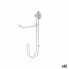 Portarotolo di Carta Igienica Berilo CN-W7741-15 Acciaio ABS 3 x 32 x 15 cm Doppia (12 Unità)