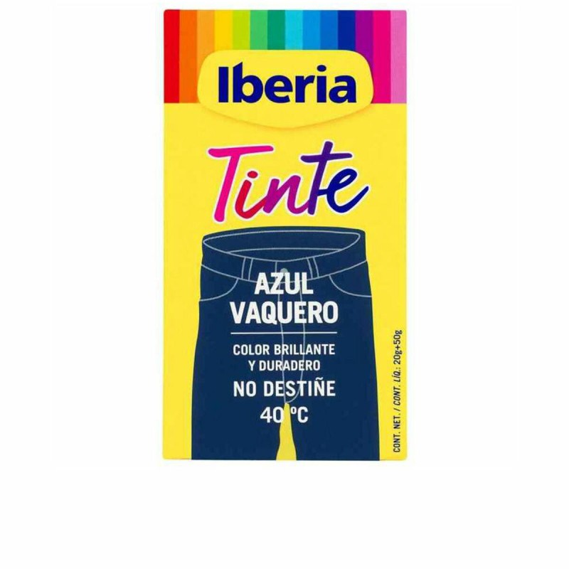 Inchiostro per Abbigliamento Tintes Iberia Azzurro 70 g Inchiostro per Abbigliamento Tintes Iberia Azzurro 70 g