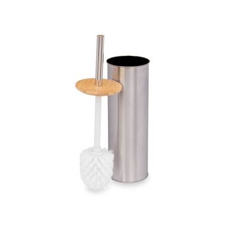 Scopino per il Bagno Berilo B1041SW Argentato Bambù Acciaio inossidabile 9,5 x 27,5 x 9,5 cm (6 Unità)