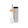 Scopino per il Bagno Berilo B1041SW Argentato Bambù Acciaio inossidabile 9,5 x 27,5 x 9,5 cm (6 Unità)