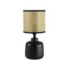 Lampada da tavolo Versa Nero Ceramica 18 x 34 x 18 cm