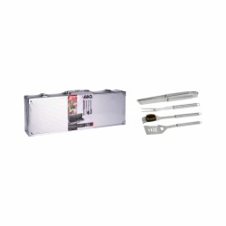 Utensili per barbecue Acciaio inossidabile 46 x 16 x 8 cm 4 Pezzi