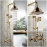 Colonna doccia Rousseau Bronce Acciaio inossidabile