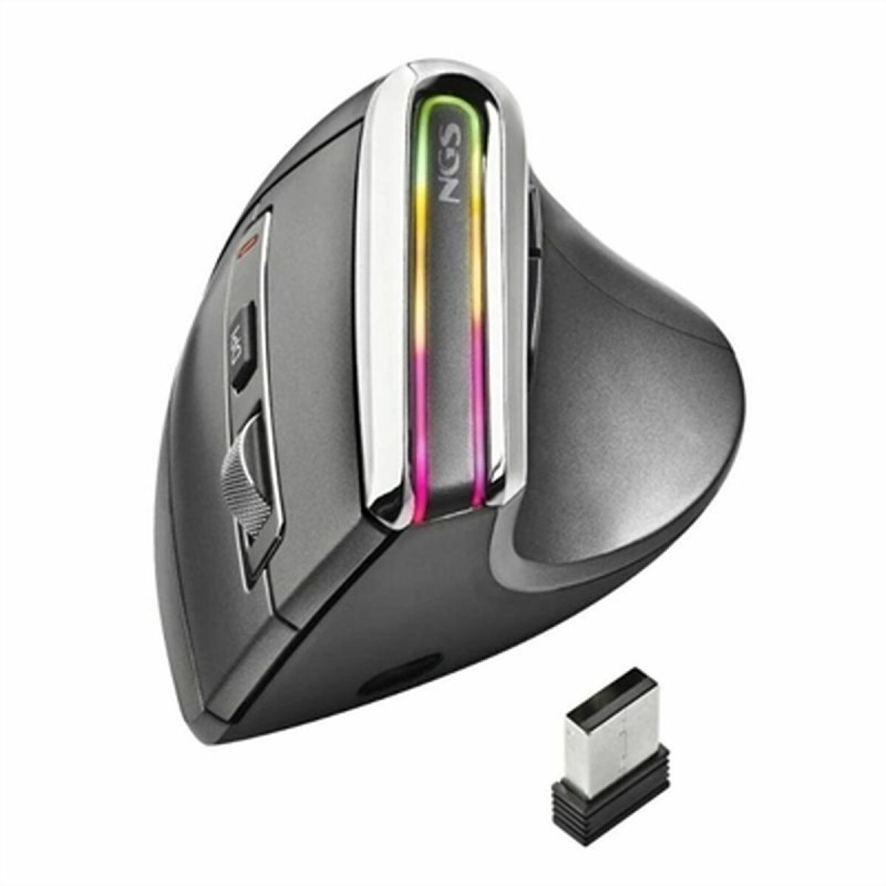 Mouse senza Fili NGS EVO KARMA Nero 3200 DPI Mouse senza Fili NGS EVO KARMA Nero 3200 DPI