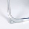 Sedia da Spiaggia Aktive Azzurro Bianco 49 x 78 x 56 cm (2 Unità)