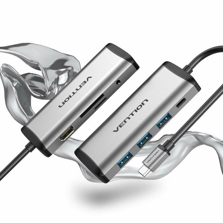 Hub USB Vention THAHB Nero