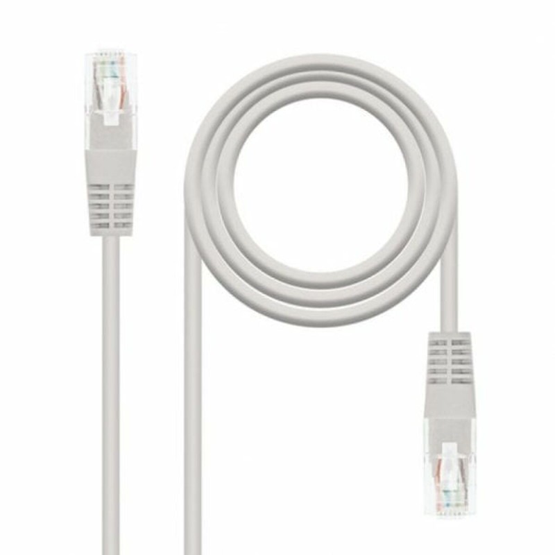 Tubo Categoria 6 UTP NANOCABLE 10.20.0405 Grigio 5 m Tubo Categoria 6 UTP NANOCABLE 10.20.0405 Grigio 5 m