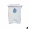 Cestino a pedale Bianco Plastica 10 L (8 Unità)