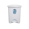 Cestino a pedale Bianco Plastica 30 L (4 Unità)