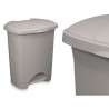 Cestino a pedale Grigio Plastica 30 L (4 Unità)
