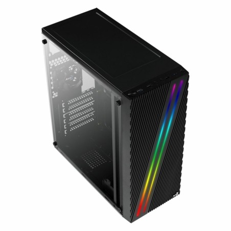 Case computer desktop ATX Aerocool Streak RGB USB 3.0 Nero