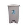 Cestino a pedale Grigio Plastica 50 L (3 Unità)