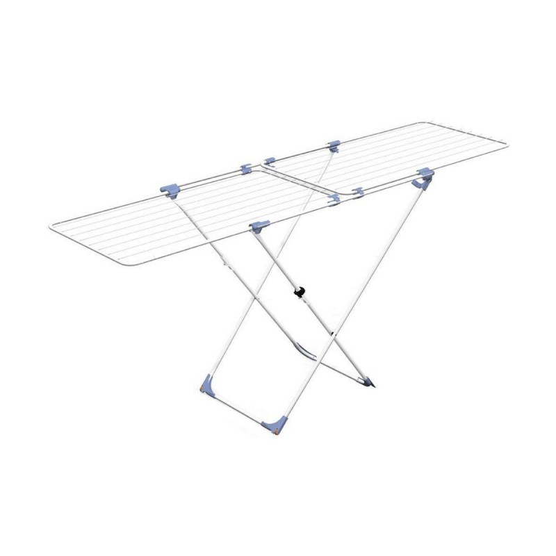 Stendibiancheria Gimi Duo Acciaio inossidabile 209 x 60 x 97 cm Bianco Estensibile Stendibiancheria Gimi Duo Acciaio inossidabile 209 x 60 x 97 cm Bianco Estensibile