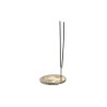 Bruciatore di essenze DKD Home Decor Legno Alluminio Buddha Arabo Ø 10 cm