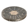 Bruciatore di essenze DKD Home Decor Legno Alluminio Indiano 10 x 10 x 1 cm Incenso