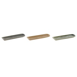 Bruciatore di essenze Home ESPRIT Gres 5,8 x 1,5 x 21,8 cm (3 Unità)