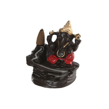 Bruciatore di essenze Home ESPRIT Ceramica Mandala Indiano 13 x 8 x 12,5 cm Incenso (6 Unità)
