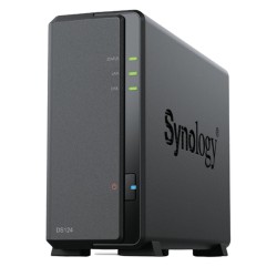 Memorizzazione in Rete NAS Synology DS124 Nero
