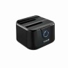 Dock Station Dual TooQ TQDS-802B 2.5" / 3.5" SATA USB 3.0 Nero