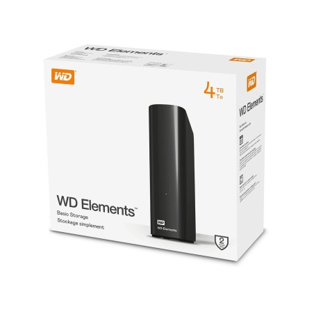Hard Disk Western Digital WD Elements Desktop Nero 4 TB HDD
