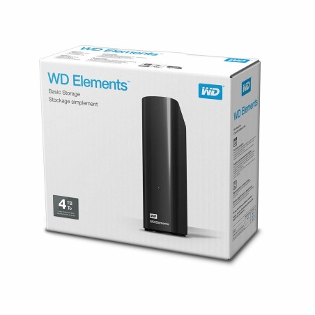 Hard Disk Western Digital WD Elements Desktop Nero 4 TB HDD