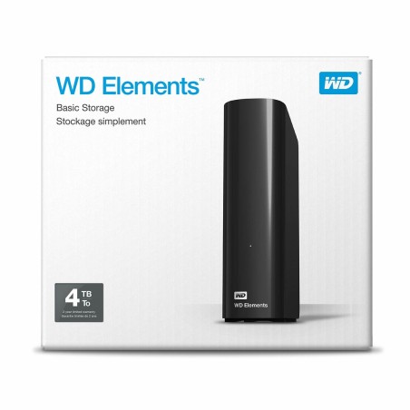 Hard Disk Western Digital WD Elements Desktop Nero 4 TB HDD