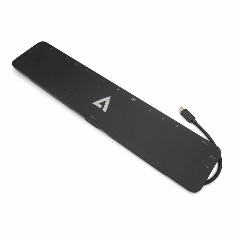Hub USB V7 DOCKUCPT01 Nero 100 W Hub USB V7 DOCKUCPT01 Nero 100 W